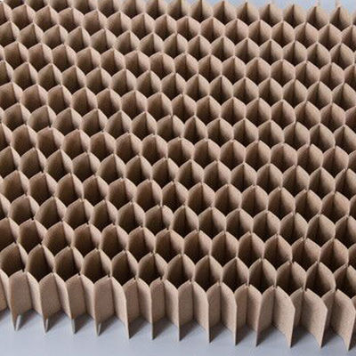 Paper Honeycomb Core Honeycomb materials Brown For Indoor Doors size 1000*2200mm