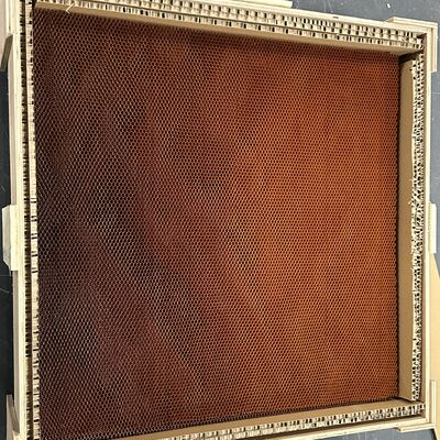 Πυκνότητα 56 Εύκαμπτος Πυρήνας Κυψέλης Αραμιδίου Διάτρητη Πλέξη σε Σχήμα Δαμάσκηνου