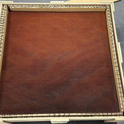 Πυκνότητα 56 Εύκαμπτος Πυρήνας Κυψέλης Αραμιδίου Διάτρητη Πλέξη σε Σχήμα Δαμάσκηνου