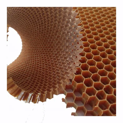 3,2mm 4,8mm Μέγεθος Κυψέλης Αεροδιαστημικής Βαθμίδας Πυρήνας Κυψελωτής Αραμιδίου Εξαιρετική Αντοχή στη Διάβρωση