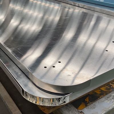 Ανωδική αλουμίνια μελιτζάνιο αλουμινίου πάχος 0,5 0,6 0,7 0,8 mm